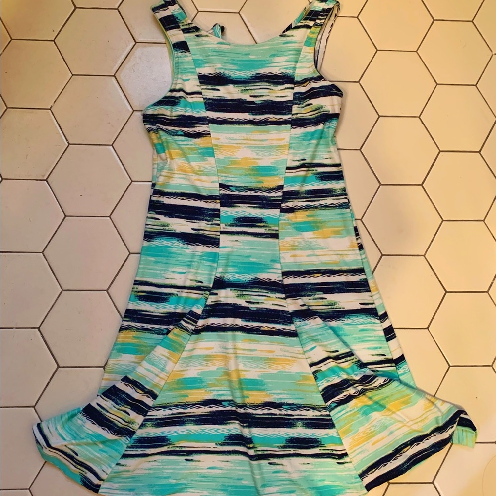 Summery Multi Color Sundress - Picture 3 of 5
